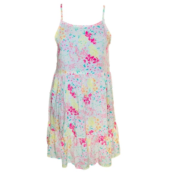 Children’s Place Girls Size 14 Summer Dress Sundress Floral Adjustable Straps✨ - Picture 5 of 7